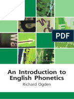 An Introduction to English Phonetics, Richard Ogden