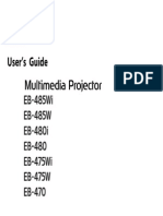 Epson Projector Manual 