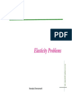 Elasticity Problems: Ramadas Chennamsetti