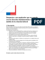 Chile Derechos Fundamentales en El Ámbito de La Relación Laboral