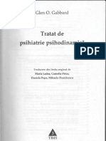 Glen O. Gabbard - Tratat de Psihiatrie Psihodinamica