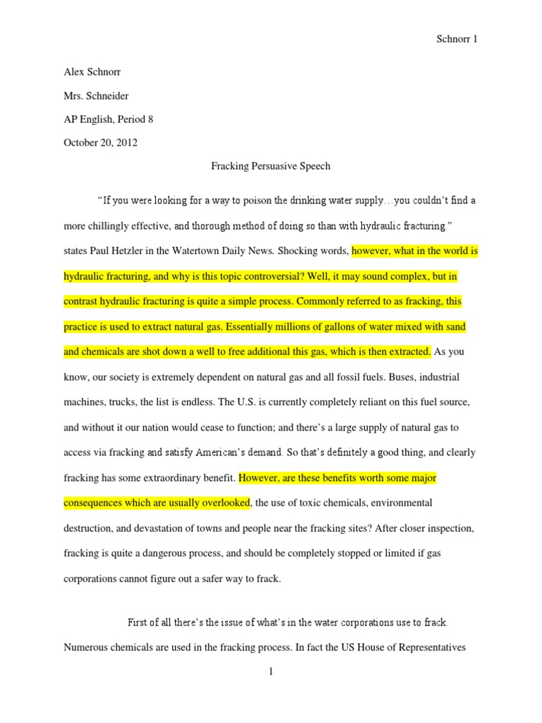 Fracking debate pros and cons picture