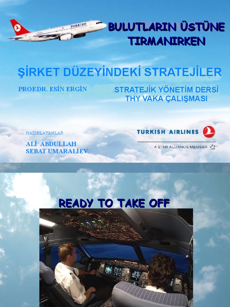 Turkish Airlines Corporate Strategy Case Study - THY Şirket Düzeyi | PDF