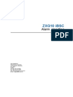 GERAN B en ZXG10 IBSC Alarm Handling 1 Training Manual 201010