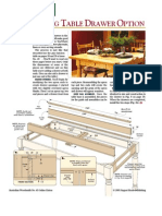 43Dining Table Drawer Option