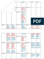 Horario Grado en Historia Del Arte