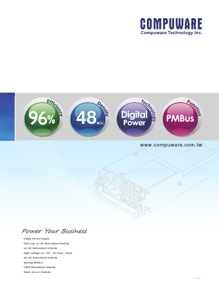 Compuware Green Power Supply Overview | PDF | Power Supply | Amplifier