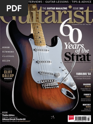 Cliff Gallup Guit4ristm4y2014tru3pdf Guitars String Instruments