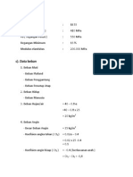 Pendimensian Gording