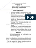 PP 38-2008, Perubahan PP 6-2006 Tentang Pengelolaan BMN