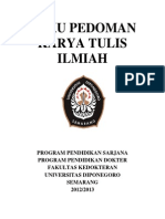 Buku Pedoman Karya Tulis Ilmiah - 2012 - 2013