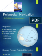 Polynesian Navigation: Patrick Pastor CMST 220 (Informative Speech Assignment)
