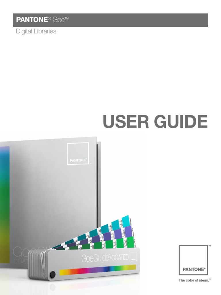 PANTONE (R) Goe (TM) Digital Libraries User Guide v1.2 | PDF | Adobe ...