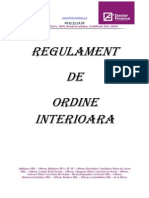 Eregulament Intern SRL