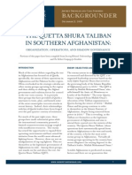 Quetta Shura Taliban (ISW)