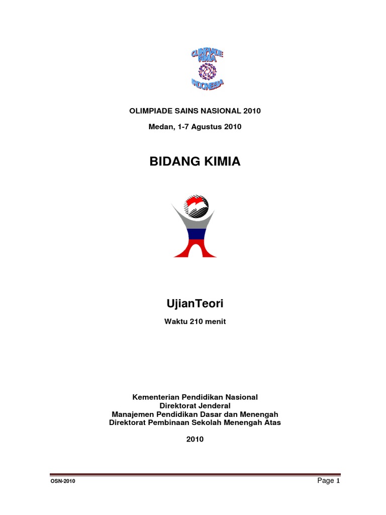soal dan jawaban osn kimia tk nasional tahun 2020 soal dan jawaban osn kimia tk nasional tahun 2020