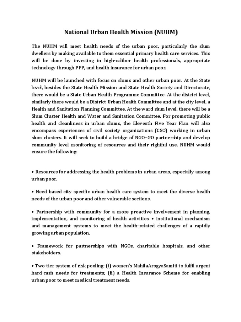national-urban-health-mission-pdf-electronic-health-record-nursing
