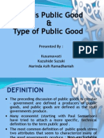 What Is Public Good & Type of Public