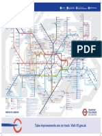 Harta Metrou Londra 2015