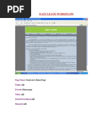 Leave Management System Report