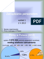 Tendencje na polskim rynku pracy - Wykład UW