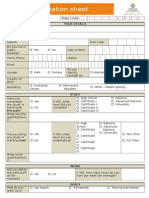 01 Client Information Sheet-Modified - June 2011