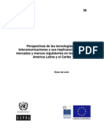  Telecomunicaciones en America Latina.