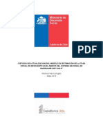 Informe - Final - Actualización - Modelo - Tasa - Social - de - Descuento (MDS 2013) PDF