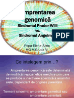 Amprentarea genomica