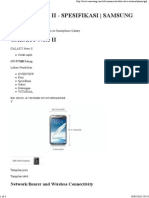 GALAXY Note II - SPESIFIKASI - SAMSUNG PDF