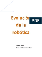 Linea Del Tiempo Robotica