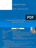 Tugas & Fungsi Dokter Perusahaan SA2014
