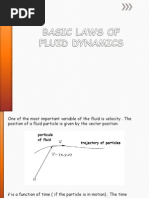 Basic Laws of Fluid Dynamics