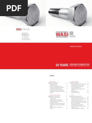 Wasi Norm Tech Handbuch E Screw Heat Treating