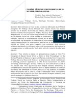 Metodologías, Teorías, Técnicas e Instrumentos en El Informe Pericial Social