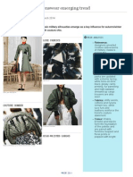 Haute Military: Womenswear Emerging Trend: Luxe Fabrics