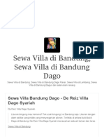 HP: 0823 2768 3000 - Sewa Villa Di Lembang Bandung