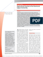 Agricultural Injuries To The Hand and Upper Extremity