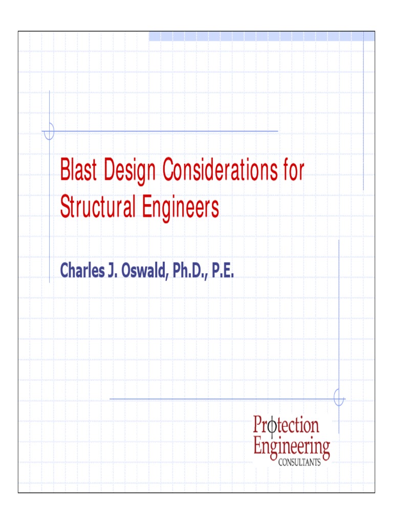 Blast Design Consideration For Structural Engineers | PDF | Structural ...
