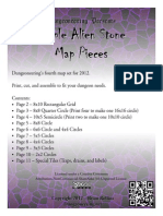 Purple Alien Stone Map Pieces