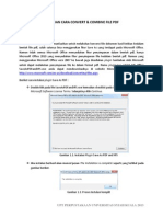 Panduan Convert&Combine PDF