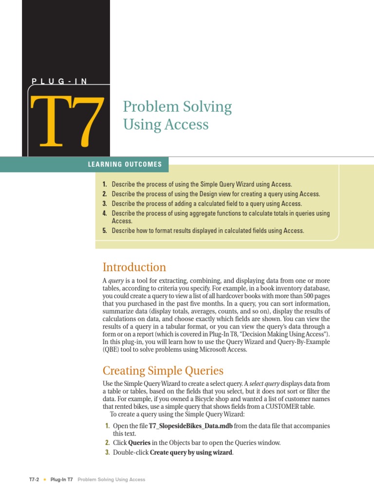 Using Access/excel | PDF | Double Click | Databases