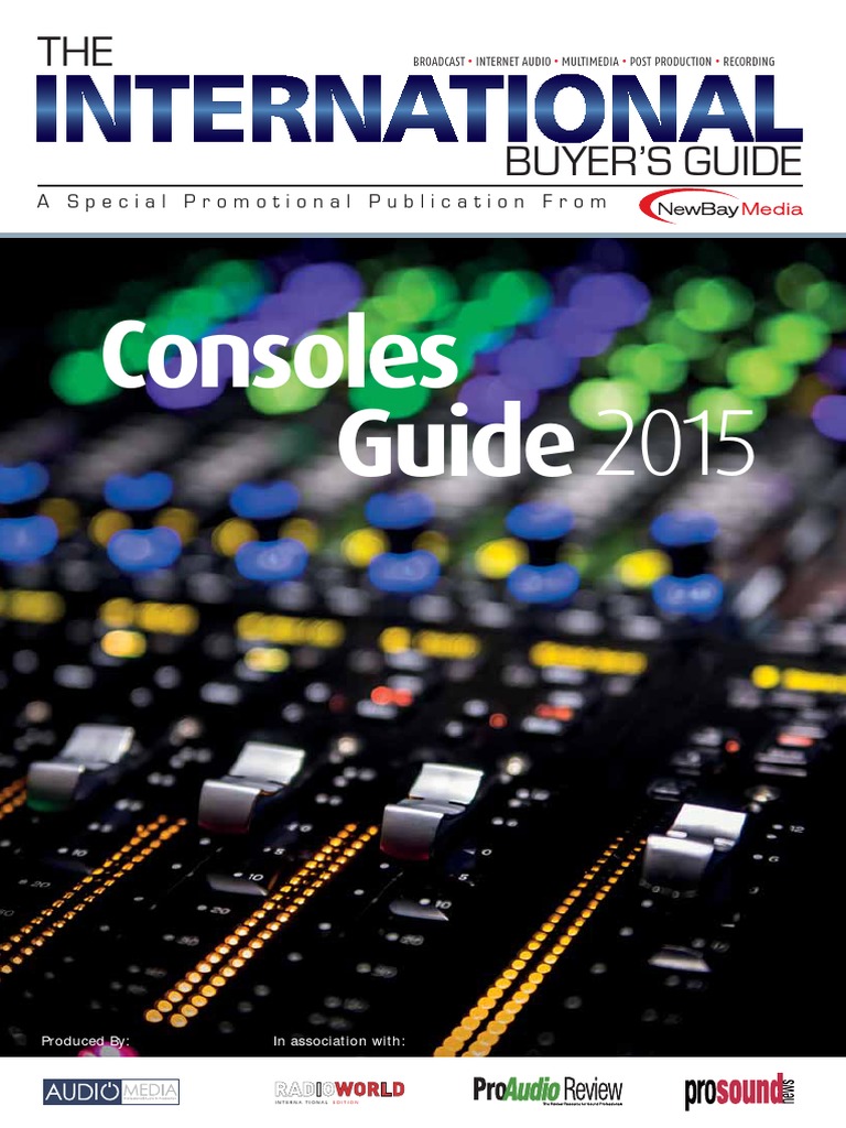 Consoles Guide 2015 | PDF | Touchscreen | Computer Network
