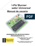 USB-PIC'Burner Manual de Usuario