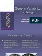 Genetic Variability by Design: Chris Ashcraft