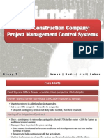 Project Management Turner Construction Company Project Management Control Systems