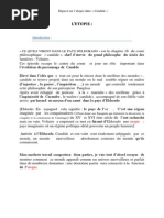 Candide D Apres Voltaire Dossier Pedagogique Pdf Candide Voltaire