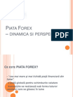 Piata Forex - Dinamica Si Perspective