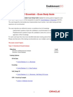 Oracle Essbase 11 Essentials – Exam Study Guide