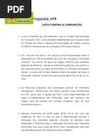 Proposta nº4 a levar á camara municipal dia 23 de dezembro